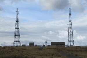 2 Antenna Towers Landscape