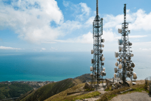 Two Antenna Towers